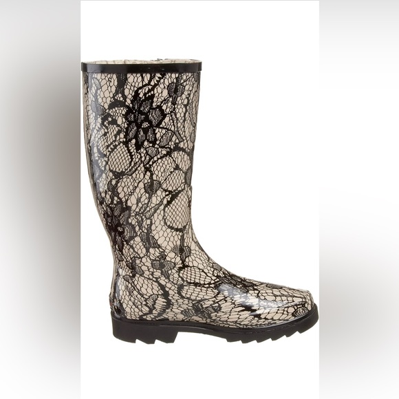 CHOOKA Polished Tall Waterproof Rain Boot - Picture 5 of 7